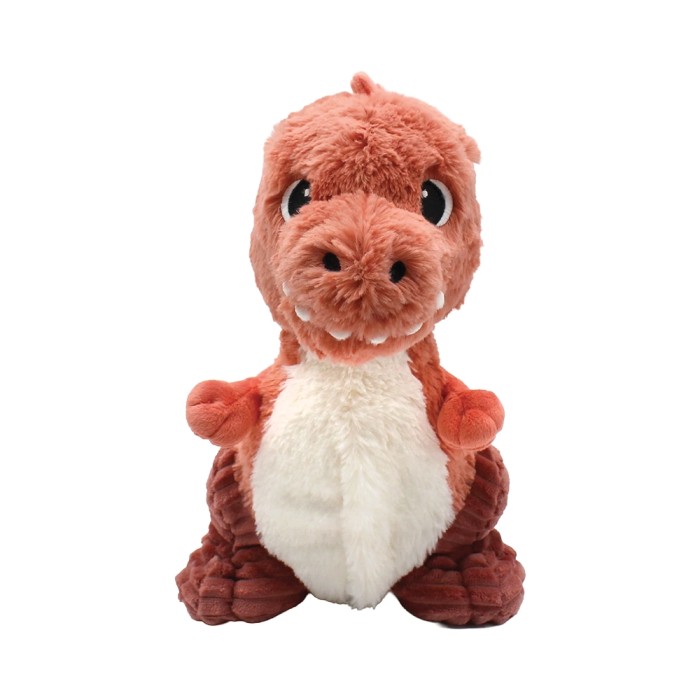 Peluche T-Rex Mamma & Cucciolo Terracotta