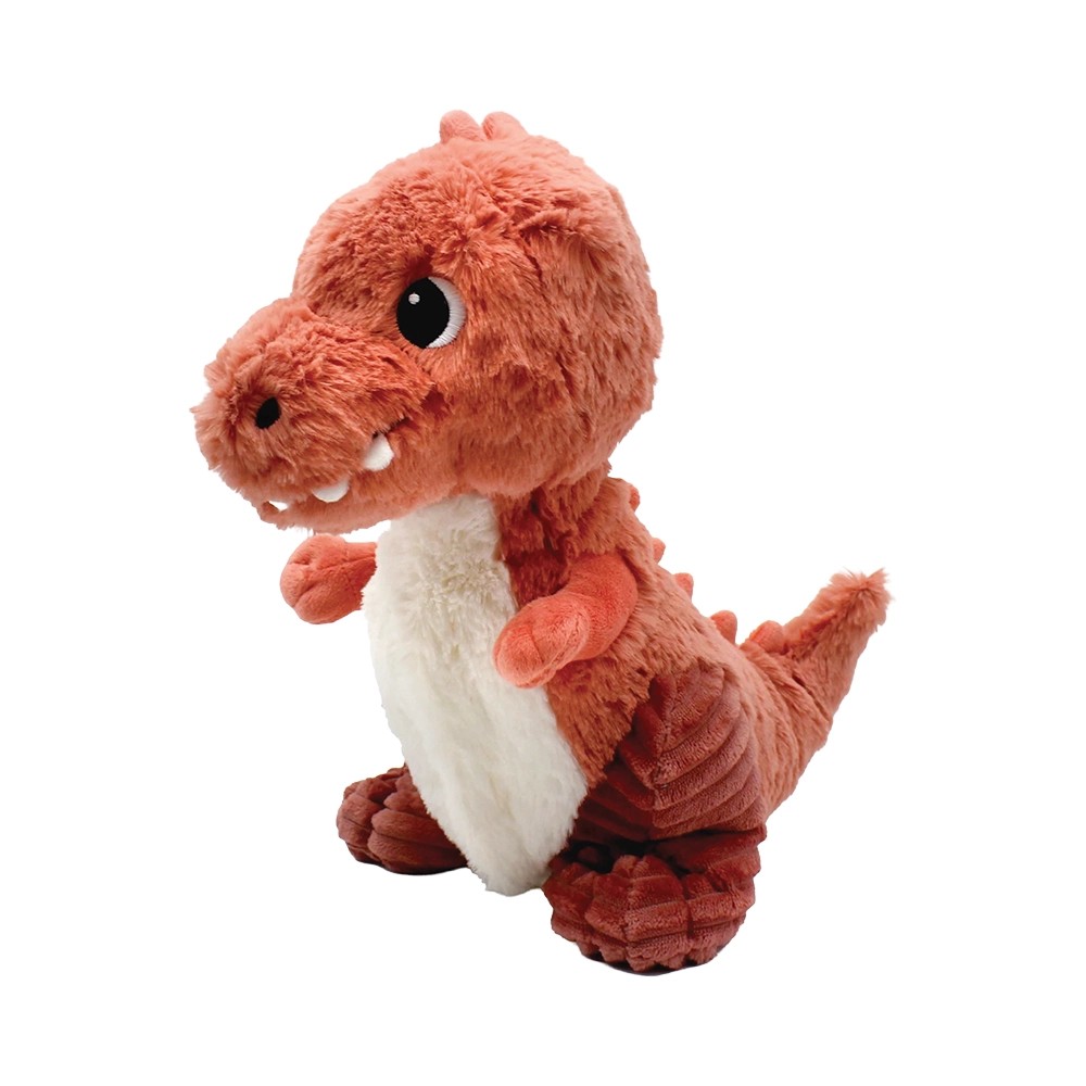 T-Rex Plush Mum & Baby Terracotta
