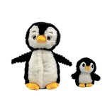 Iglou the Penguin Plush Mum & Baby Black