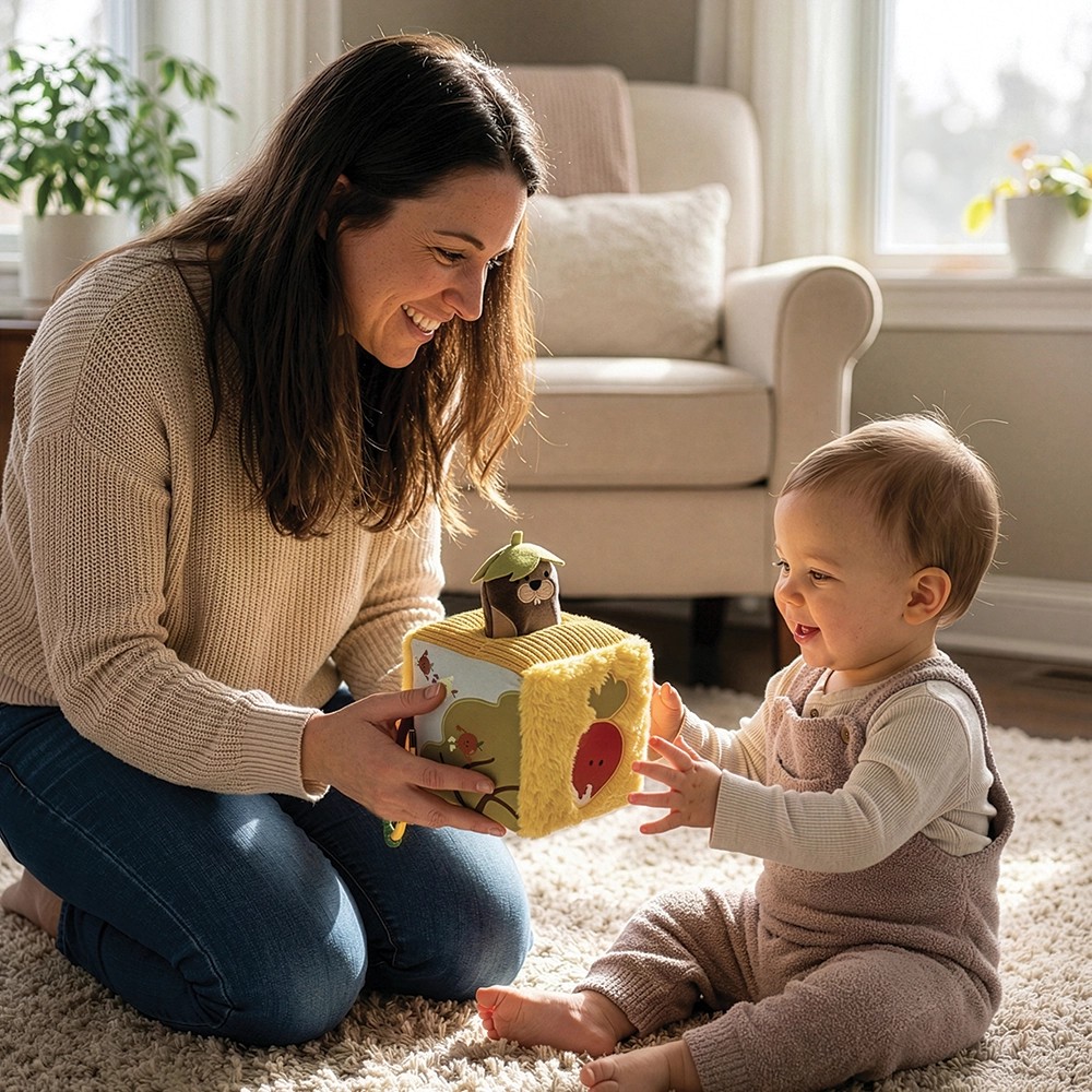 Activity Cube Veggie Garden - Little Big Friends