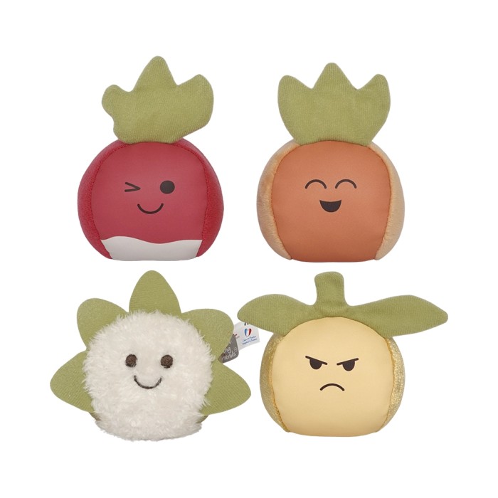 Les DooBalls Set de 4 Balles Doudous Potager