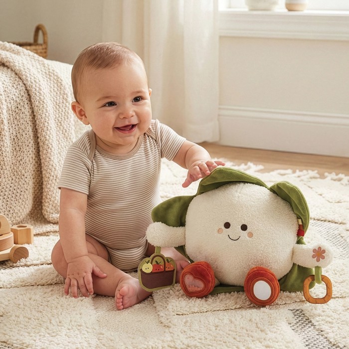 Activity Plush Peter the Cauliflower