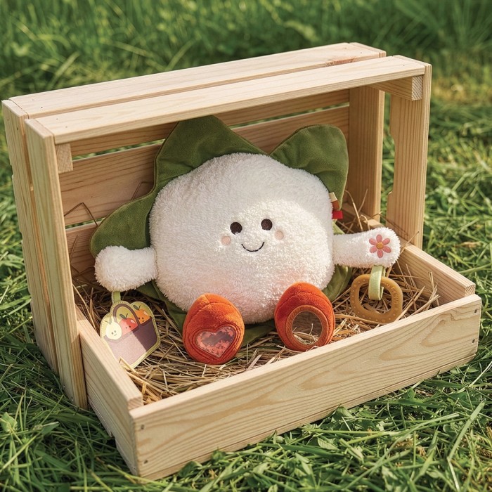 Peluche d'Activités Peter le Chou-Fleur