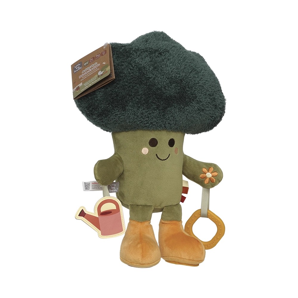 Peluche d'Activités Bobby le Brocoli