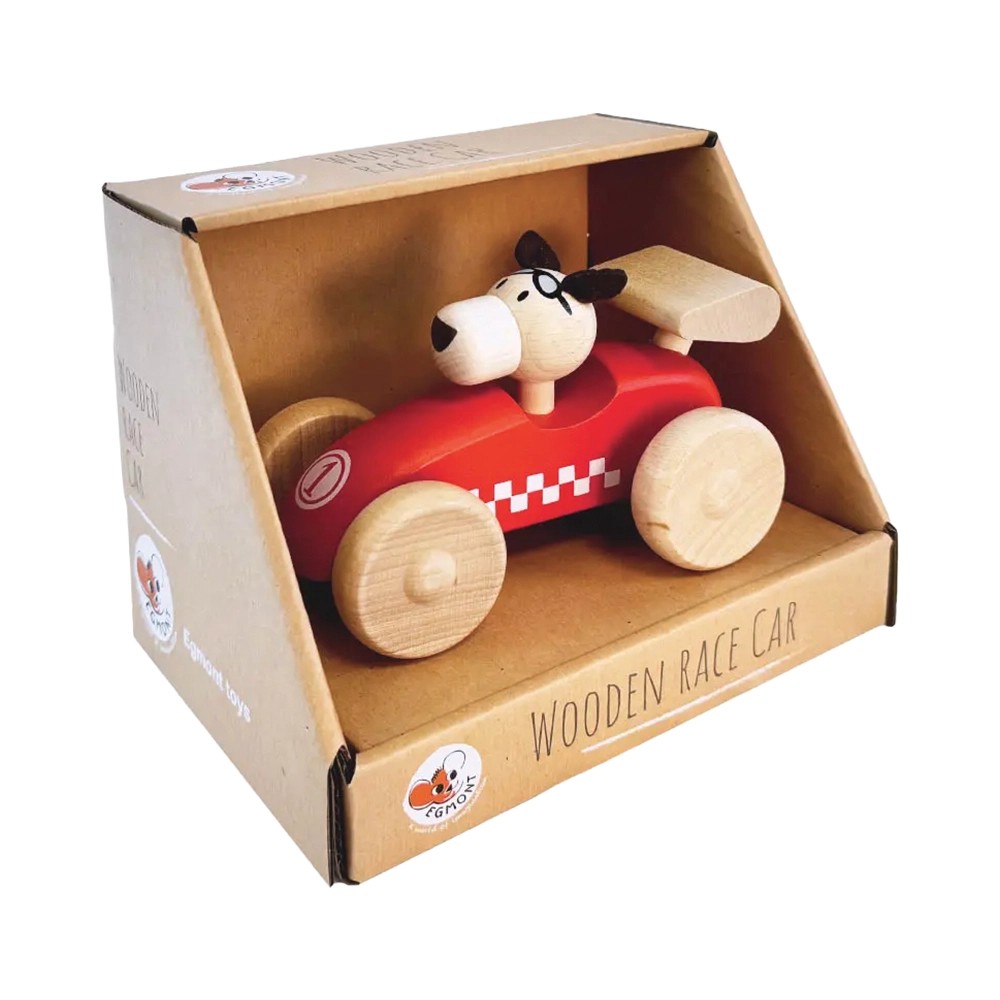 Rennauto aus Holz
