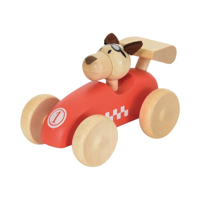 Voiture de Course en Bois