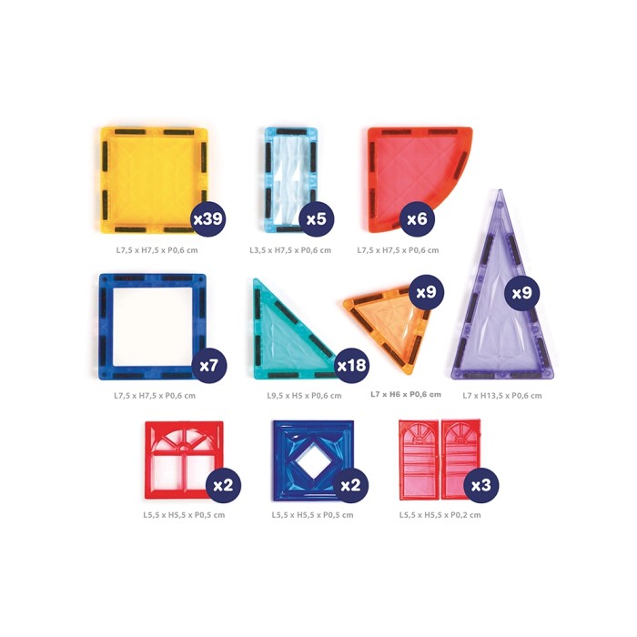 Magnetic Box XXL 100 Pcs