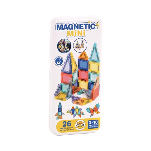 Magnetic Mini - 26 Tuiles Multicolores