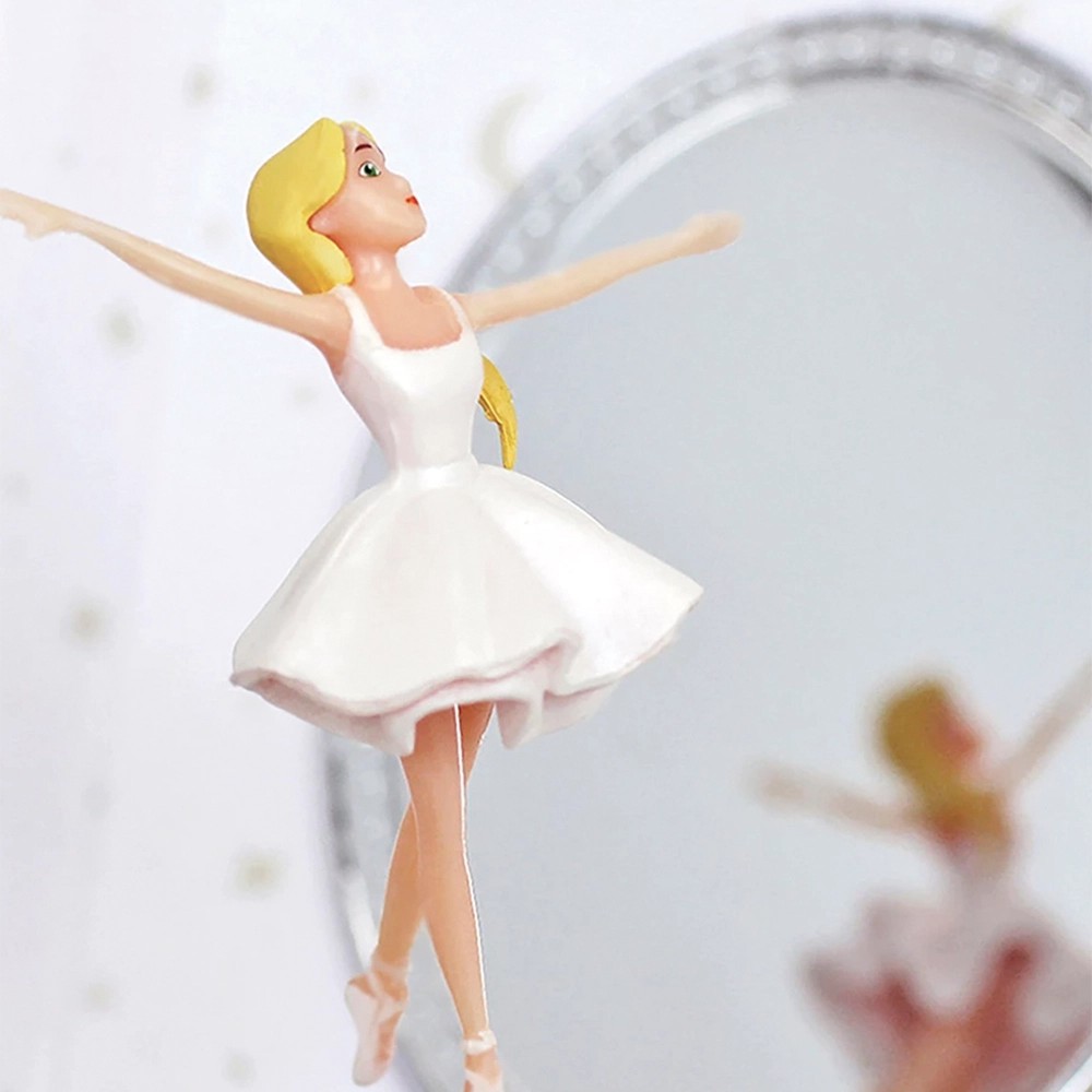 Boîte à Musique Cube Ballerine Beige Phospho