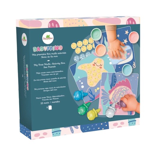 Babyssimo XL Meine Erste Multi-Aktivitätsbox Meerestiere