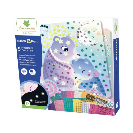 Stick'n Fun XL Mosaik-Set Sanfte Nacht