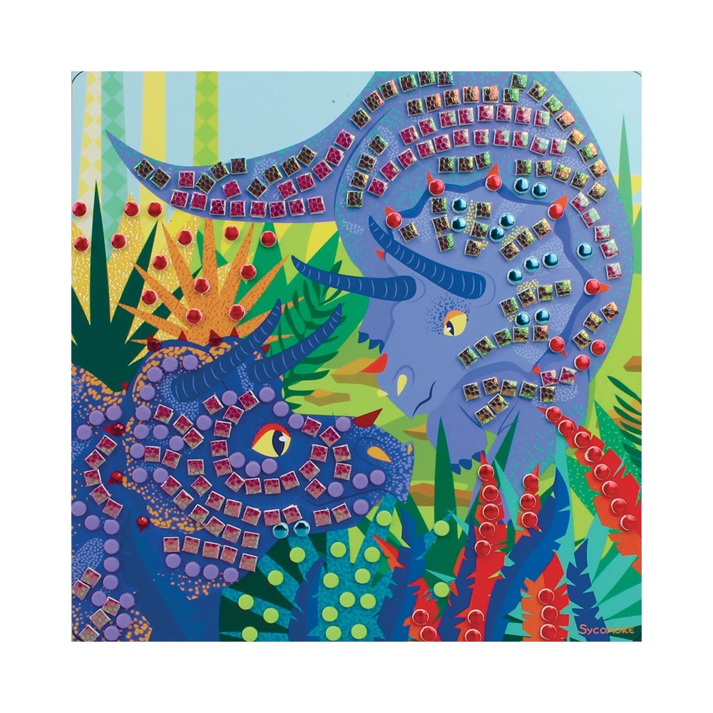 Stick'n Fun L Mosaics Dinosaurs