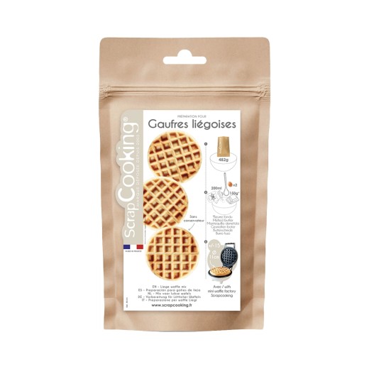 Backmischung Lütticher Waffeln 480g