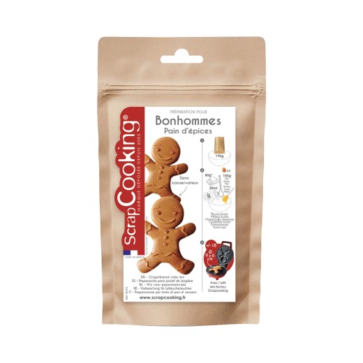 Backmischung Lebkuchenmänner 190g