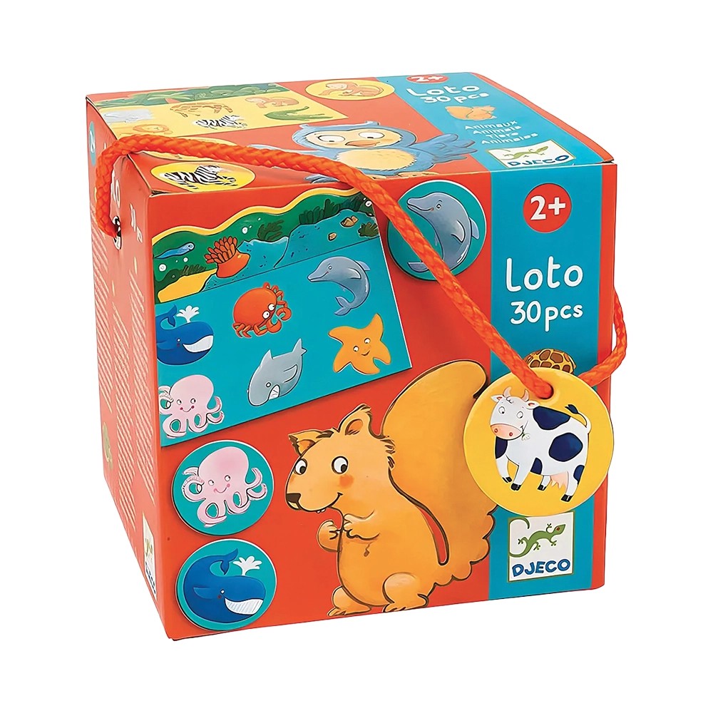 Tier-Lotto Djeco 30 Teile