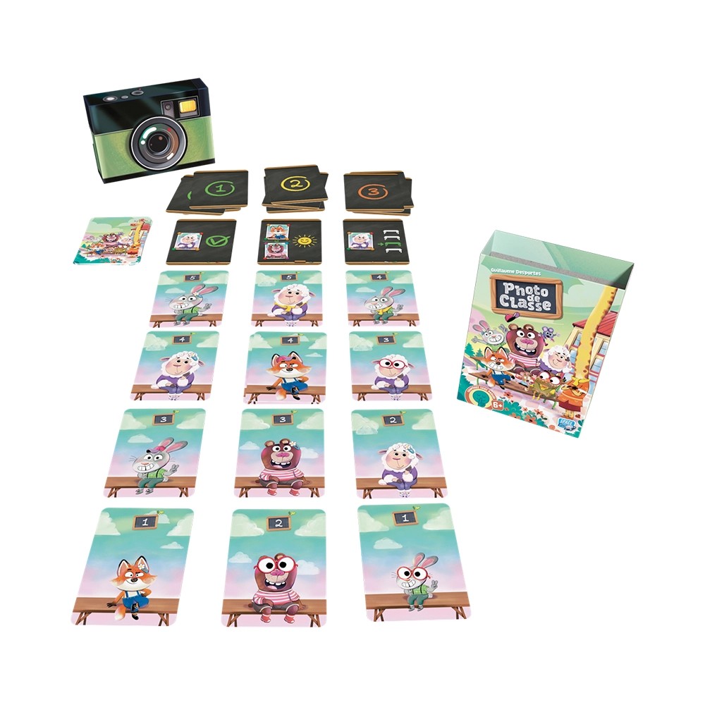 Class Photo Board Game