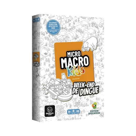 Jeu d'enquête et observation Micro Macro Crime City Kids 2