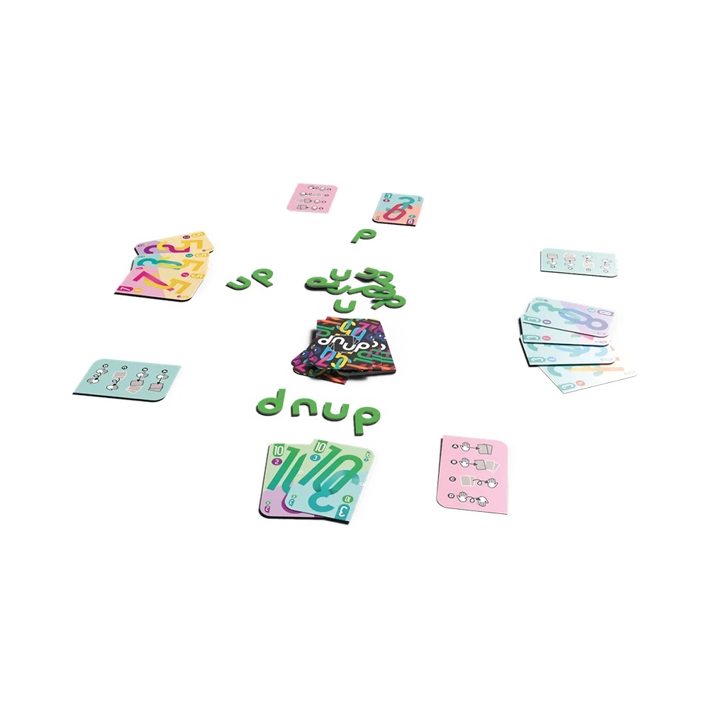 Jeu de cartes rapide et tactique Dnup