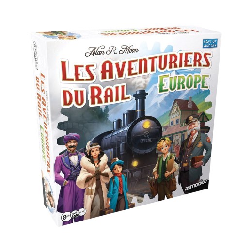Jeu de plateau ferroviaire Les Aventuriers du Rail Europe Refresh