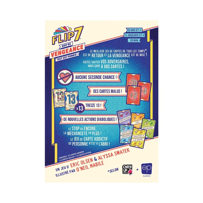 Flip 7 Vengeance Card Game