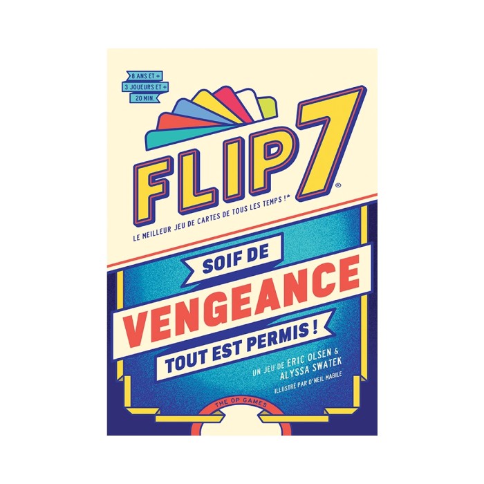 Flip 7 Vengeance Card Game