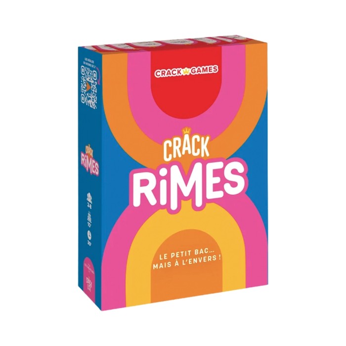 Jeu d'ambiance linguistique Crack Rimes