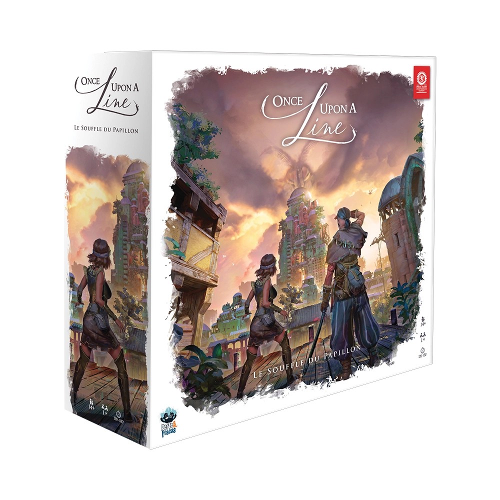 Jeu d'aventure narratif à gratter Once Upon a Line Le Souffle du Papillon