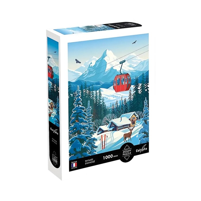 Puzzle 1000pcs Paysage Enneigé