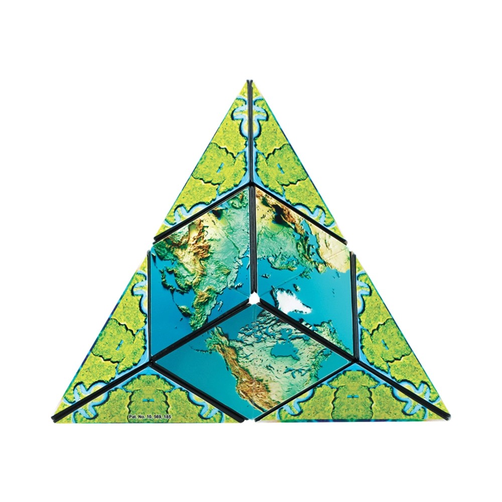 Shashibo Magnetic Puzzle Cube Earth