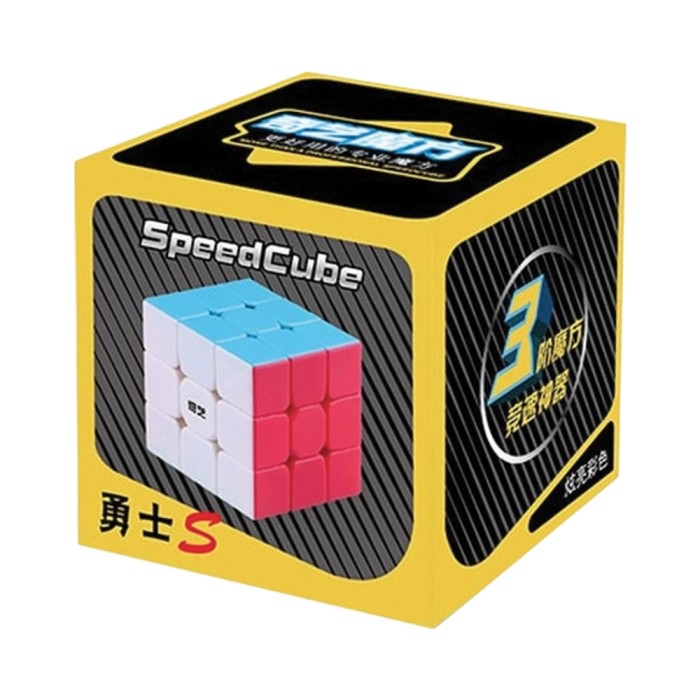Zauberwürfel 3x3 Stickerless QiYi Warrior S Speedcube