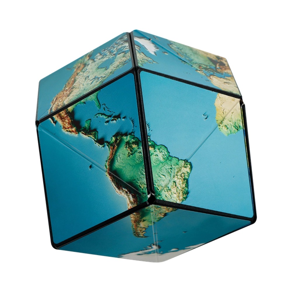 Shashibo Magnetic Puzzle Cube Earth