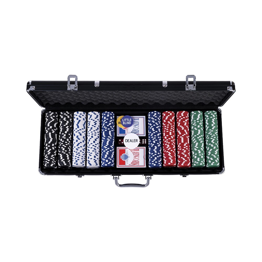Poker Set Black Case 500 Chips 11.5g