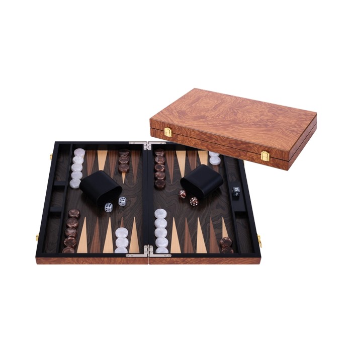 Backgammon 38cm Bois de Rose