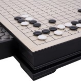 Go Game Set 50x44cm Wooden Board & Plastic Stones