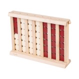4 Gewinnt Holzspiel Buche 28.5x19cm