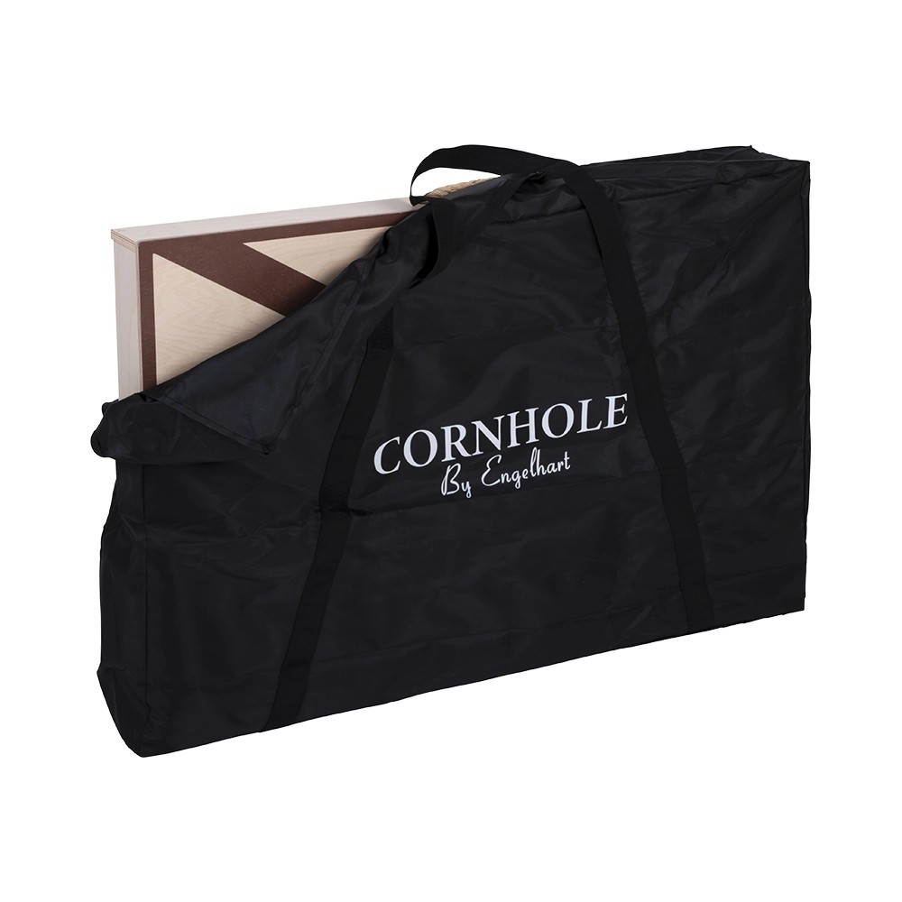 Single Cornhole Board 90x60cm Pine & Birch with 8 Bags