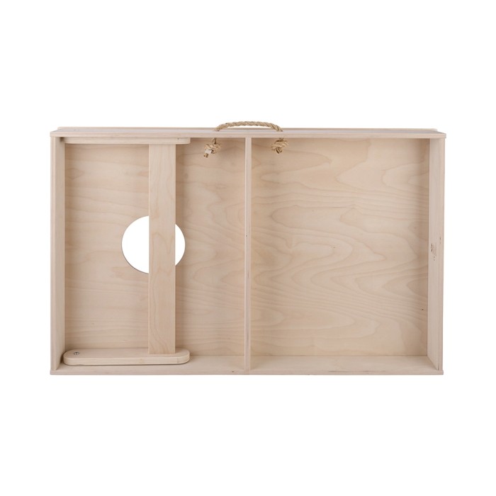 Single Cornhole Board 90x60cm Pine & Birch with 8 Bags