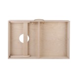 Single Cornhole Board 90x60cm Pine & Birch with 8 Bags