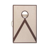 Cornhole Singolo 90x60cm Pino e Betulla con 8 Sacchetti