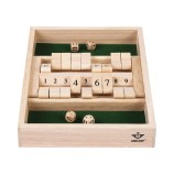 Shut the Box Double 34x24cm Bois d'Hévéa