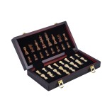 Folding Wooden Chess Set 30x30cm Ash Wood