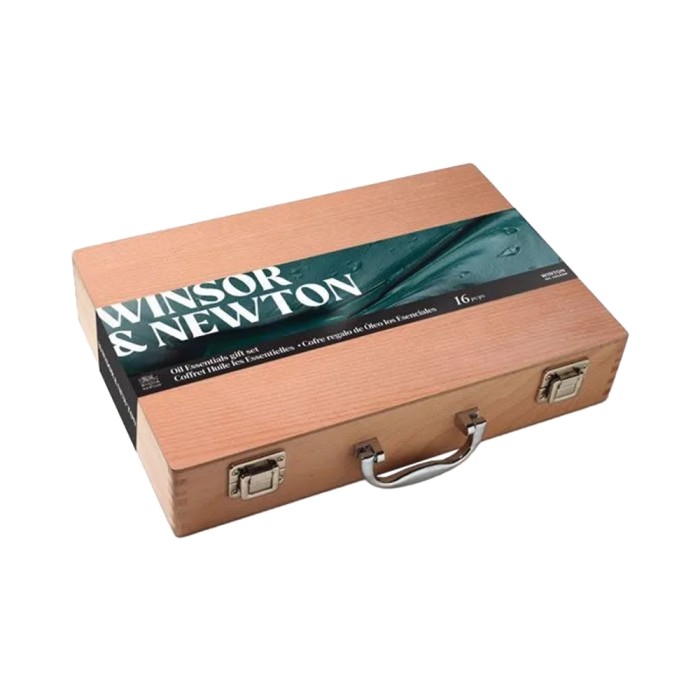 Winton Oil Colour Wooden Box Essentials 15 pcs