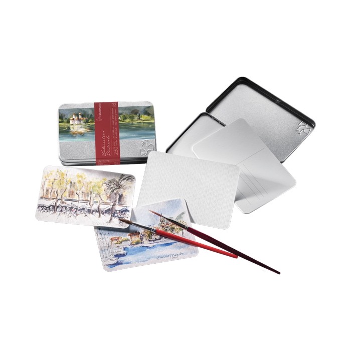 Aquarell-Postkarten Raues Papier 250g 20 Blatt