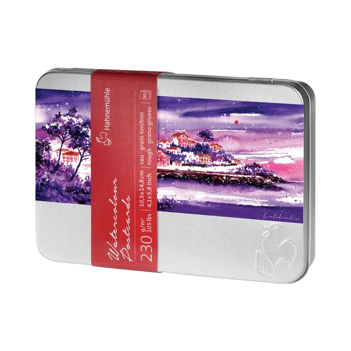Aquarell-Postkarten Raues Papier 250g 20 Blatt