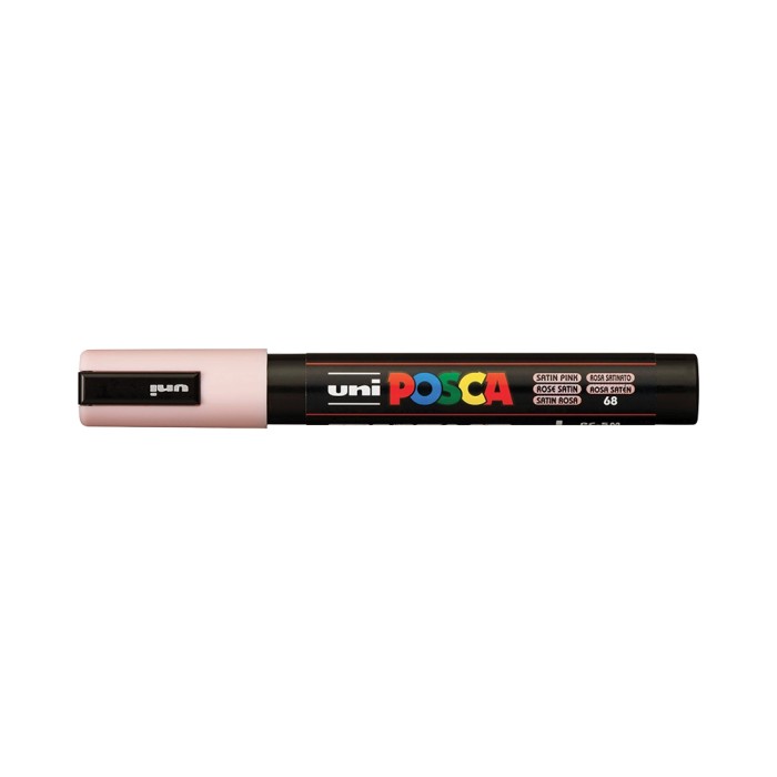 Marcatore Posca PC-5M Rosa Satinato (N. 68)