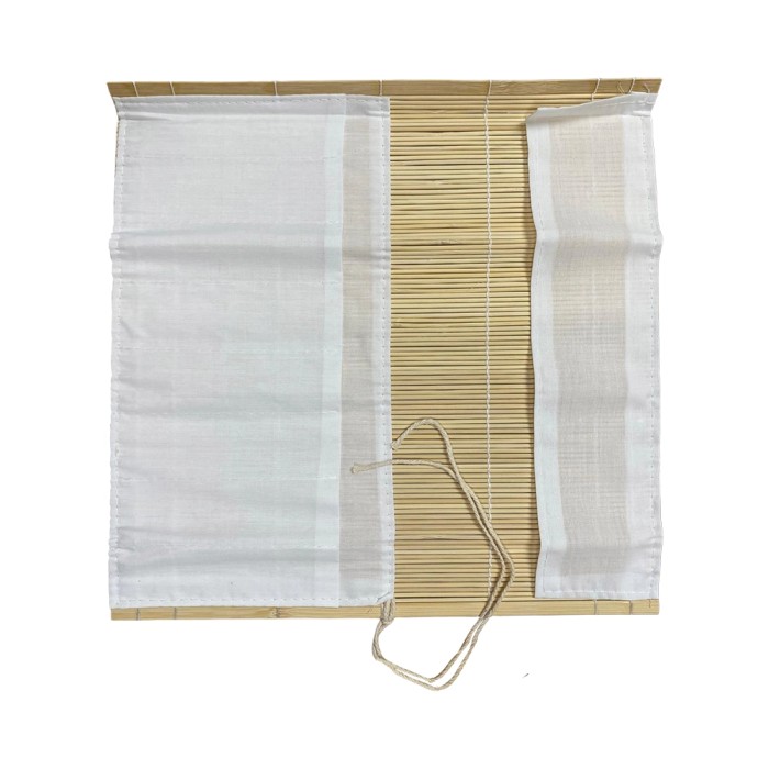 Natte en Bambou avec Poches 30x30cm