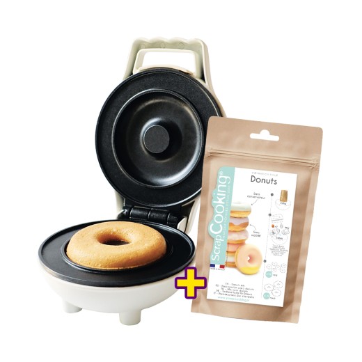 Mini Macchina per Ciambelle Donuts e Preparato 270g