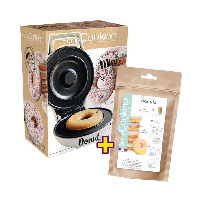 Mini Donut Maker und Backmischung 270g