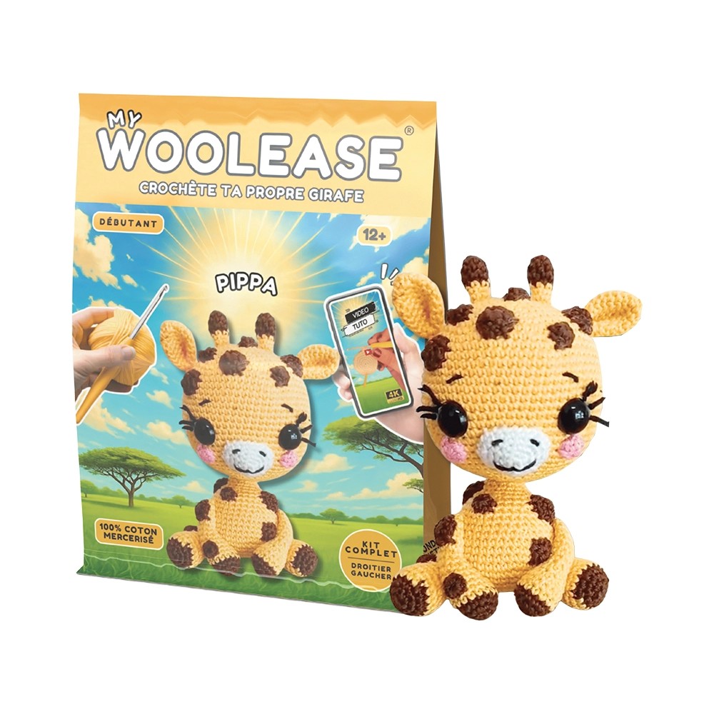 Kit Crochet Pippa la Girafe