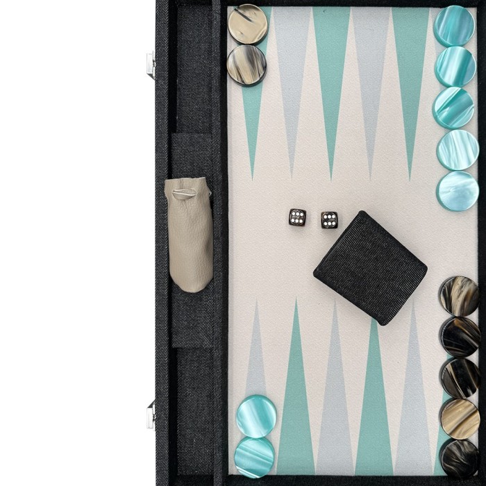 Backgammon Grande Danny Jeans Hector Saxe | Hector Saxe | L'Astuce